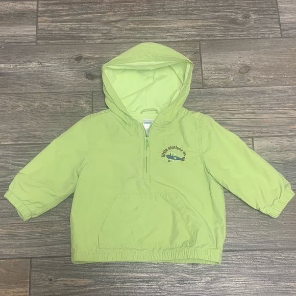 Gymboree Hoodie Jacket Little Airplane Co 12-24 mo - Picture 1 of 6